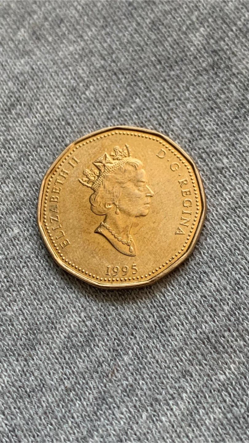 1995 Peacekeeping Commemorative Loonie - photo 2