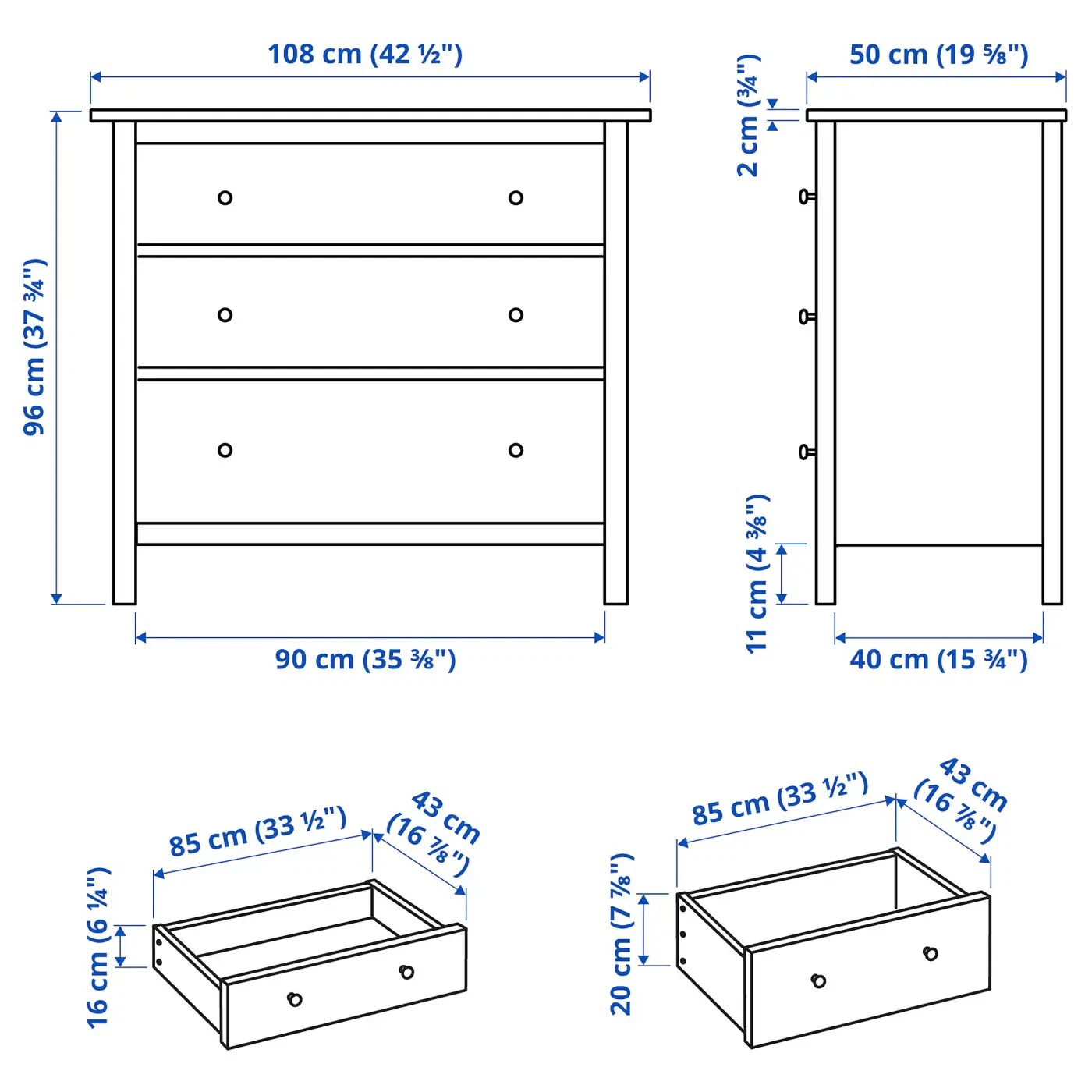 Ikea hemnes dresser - photo 3