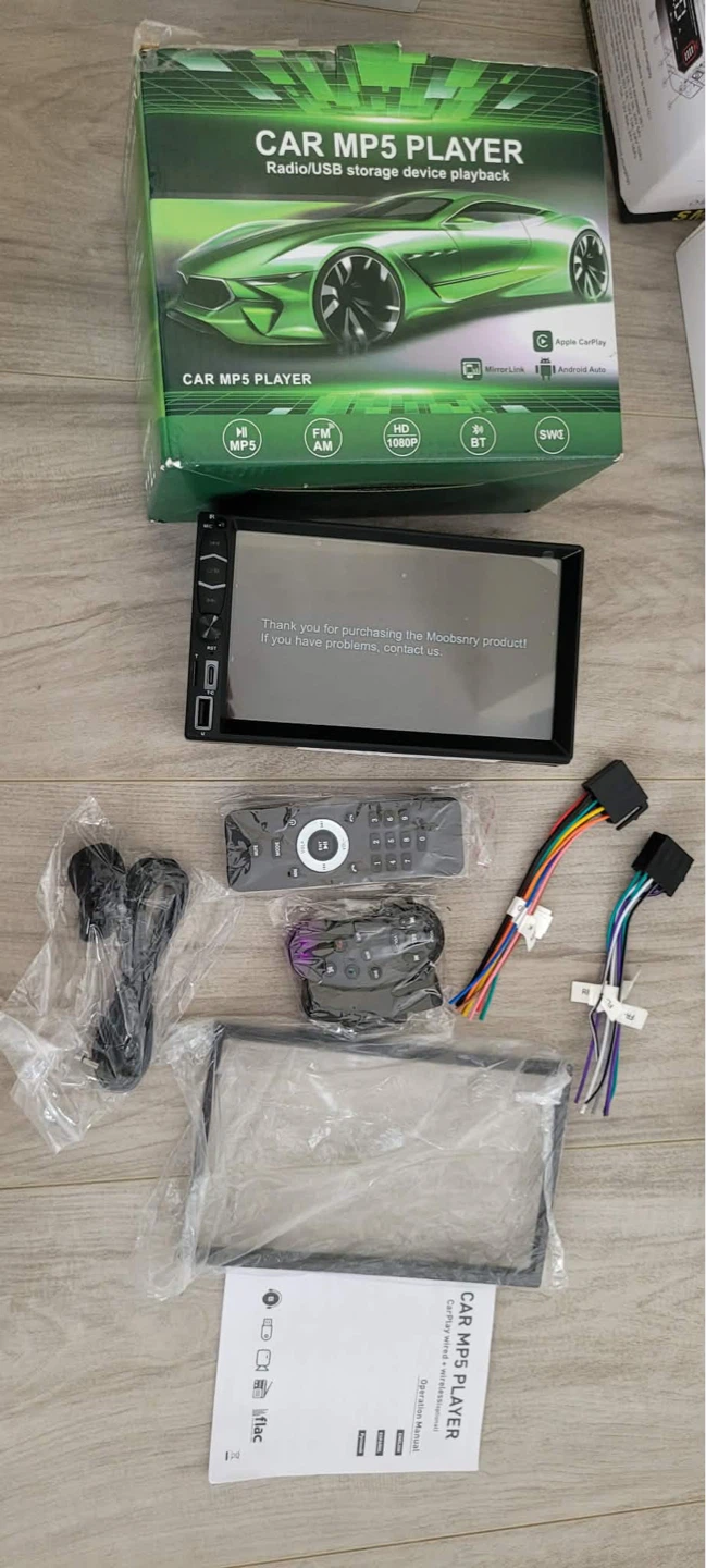 Car MP5 Player with Wireless CarPlay & Android Auto - photo 4