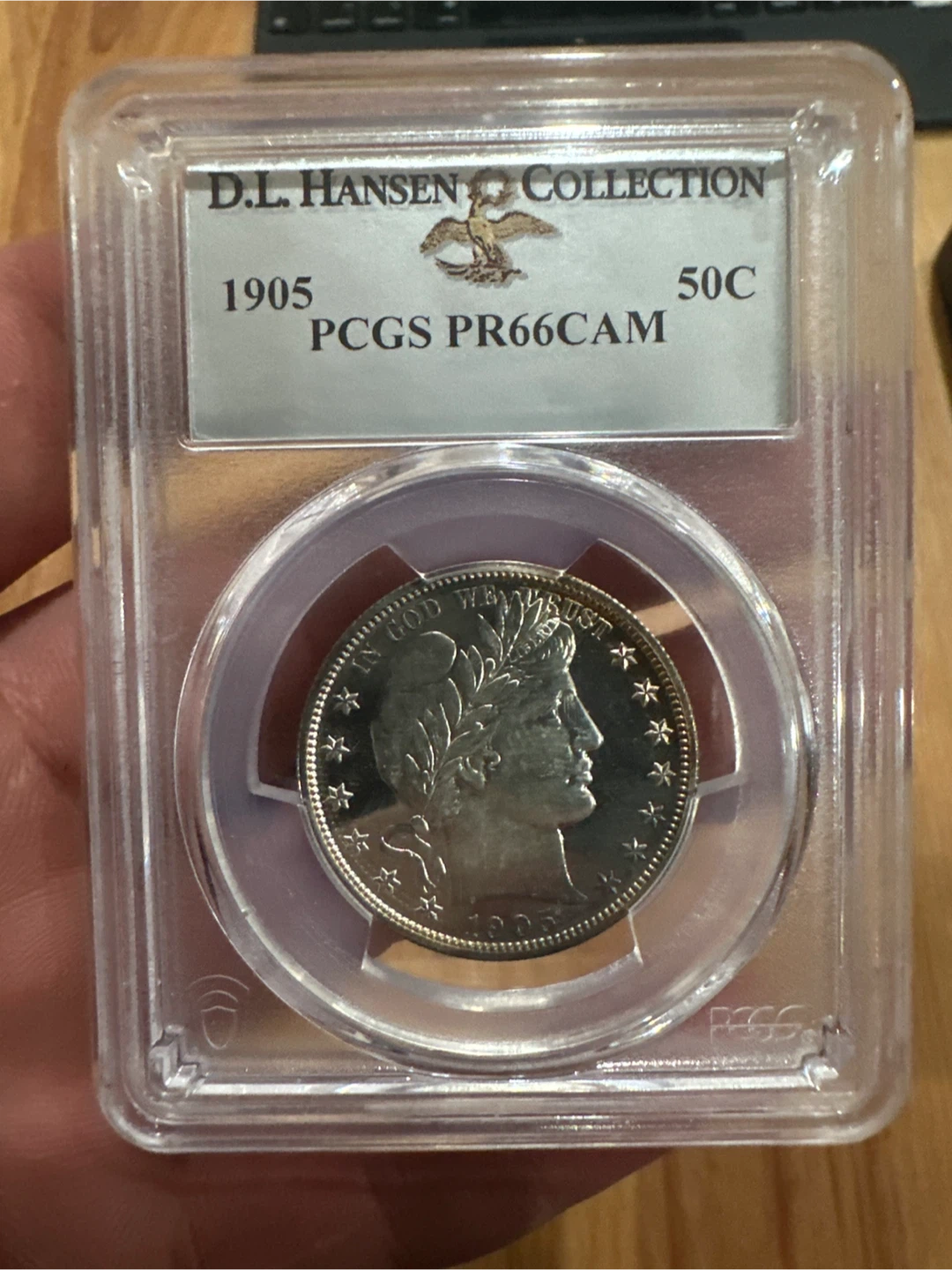 1905 Barbar half dollar PCGS PR66CAM