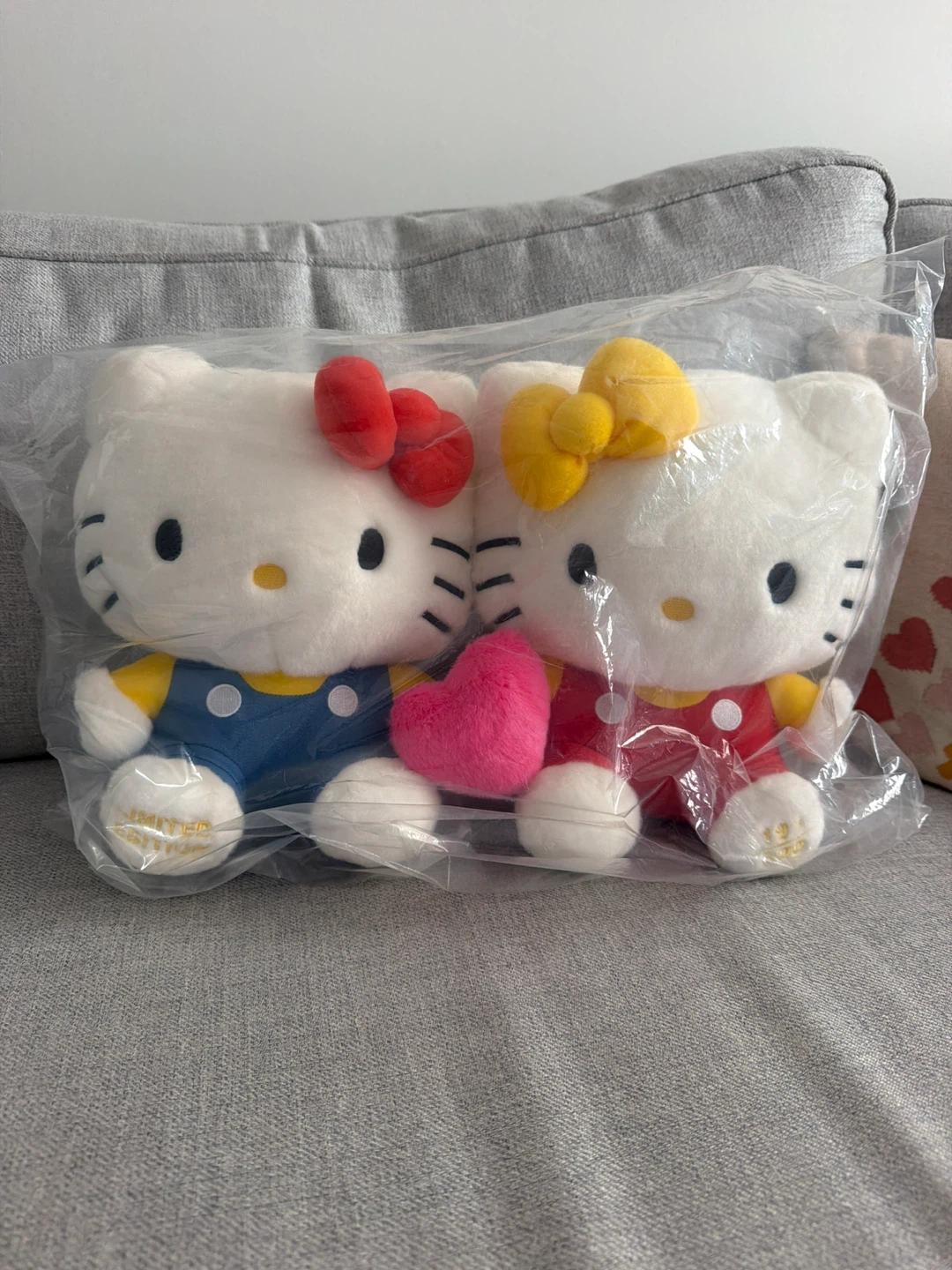 Kidrobot Hello Kitty Limited Edition Plush Duo