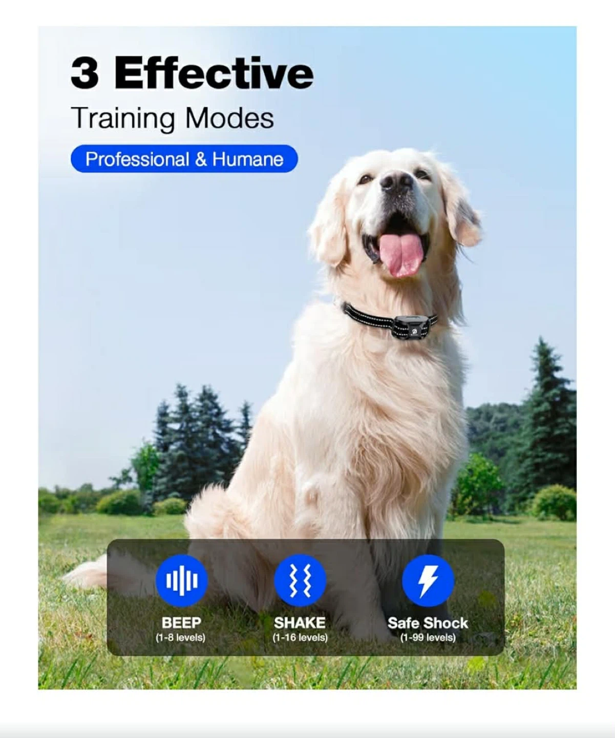 Bousnic Dog Training Collar with Remote - photo 5