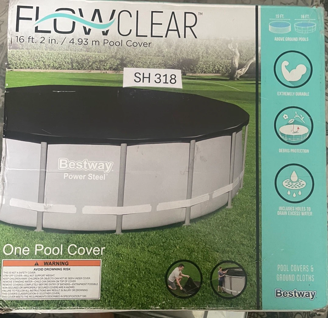 Bestway Flowclear Pool Cover - 16 ft.