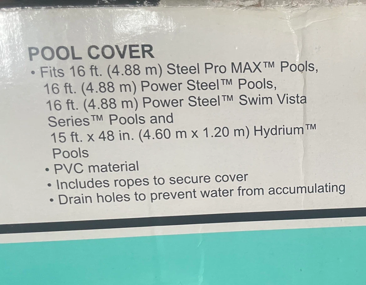 Bestway Flowclear Pool Cover - 16 ft. - photo 3