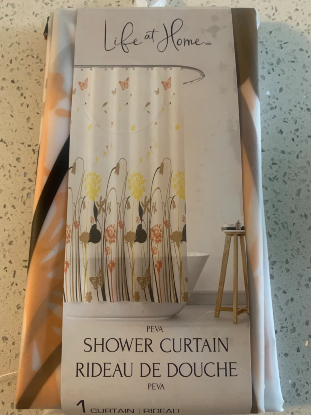 Life at Home Shower Curtain PEVA - photo 2