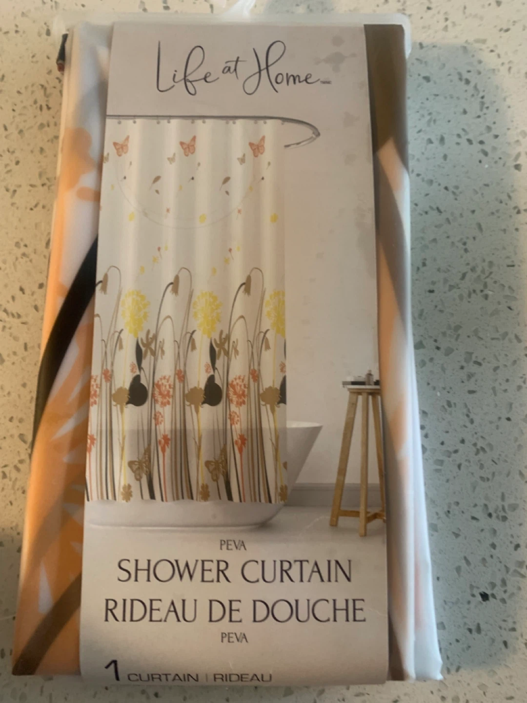 Life at Home Shower Curtain PEVA