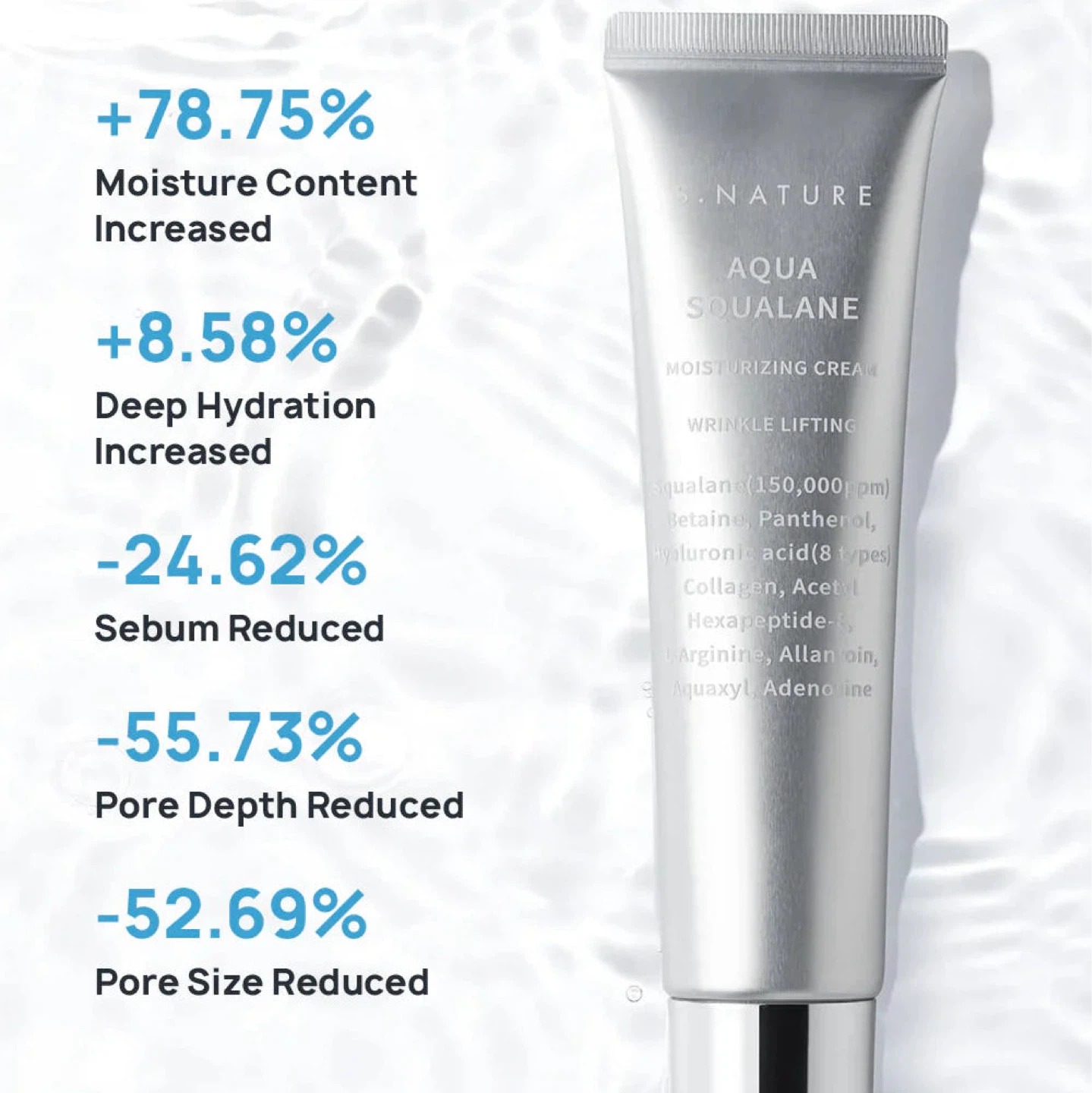 S. Nature Aqua Squalane Moisturizing Cream - photo 3