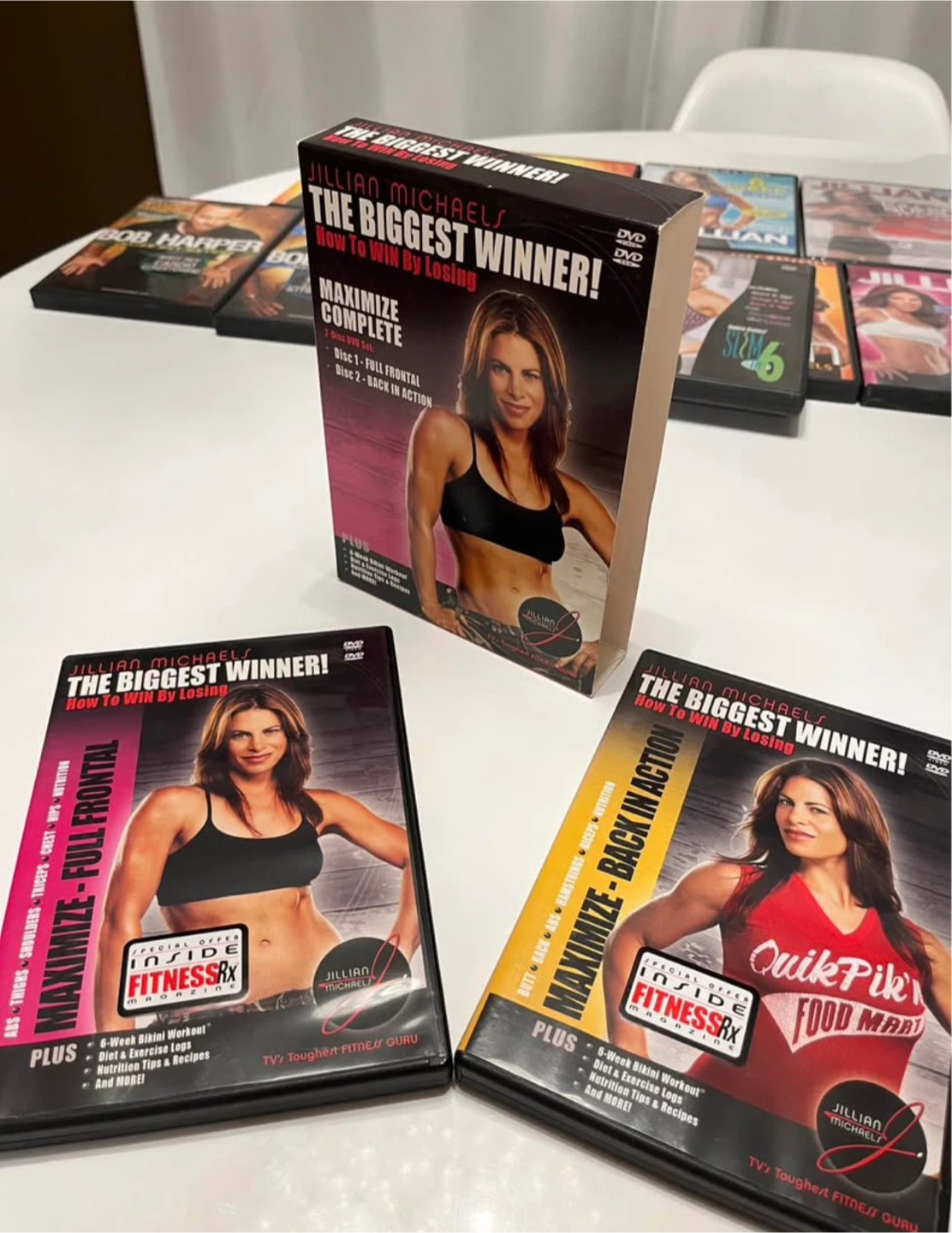 Jillian Michaels Workout DVD 2 Disks