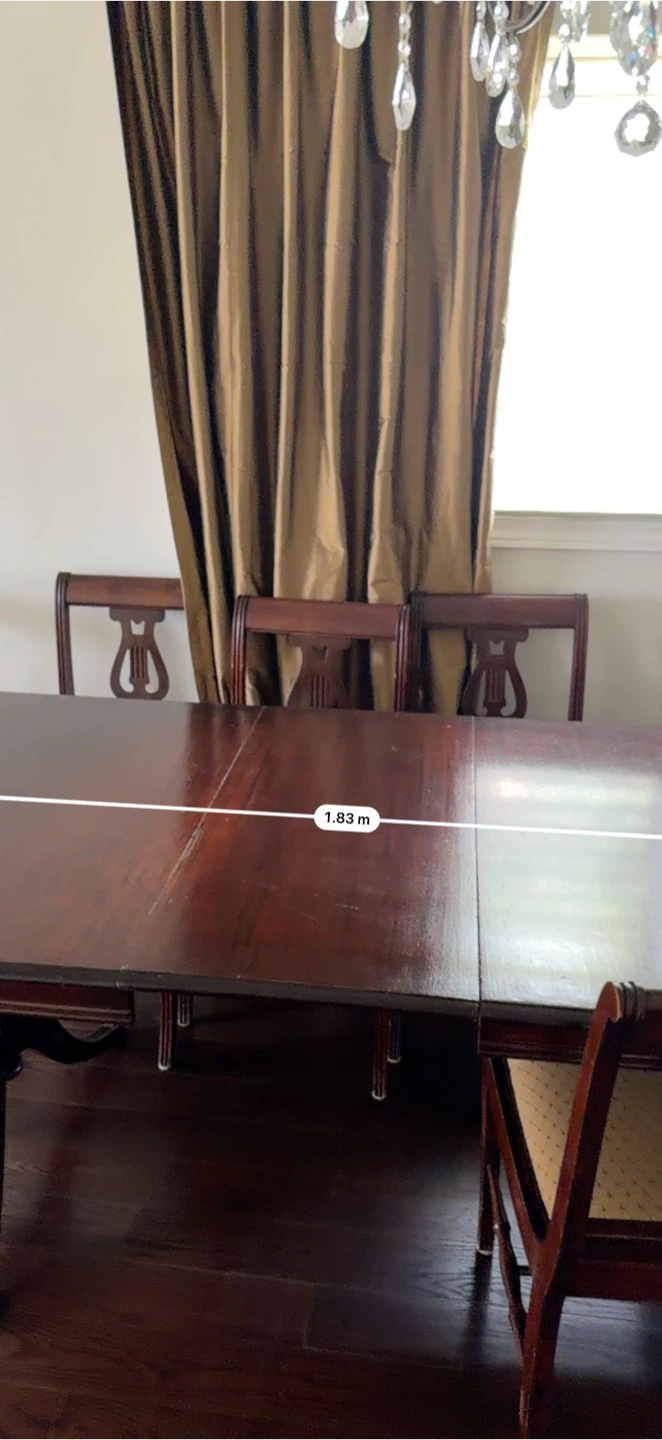 Wooden Dining Table with Chairs - photo 4