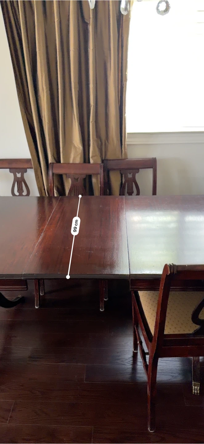 Wooden Dining Table with Chairs - photo 5