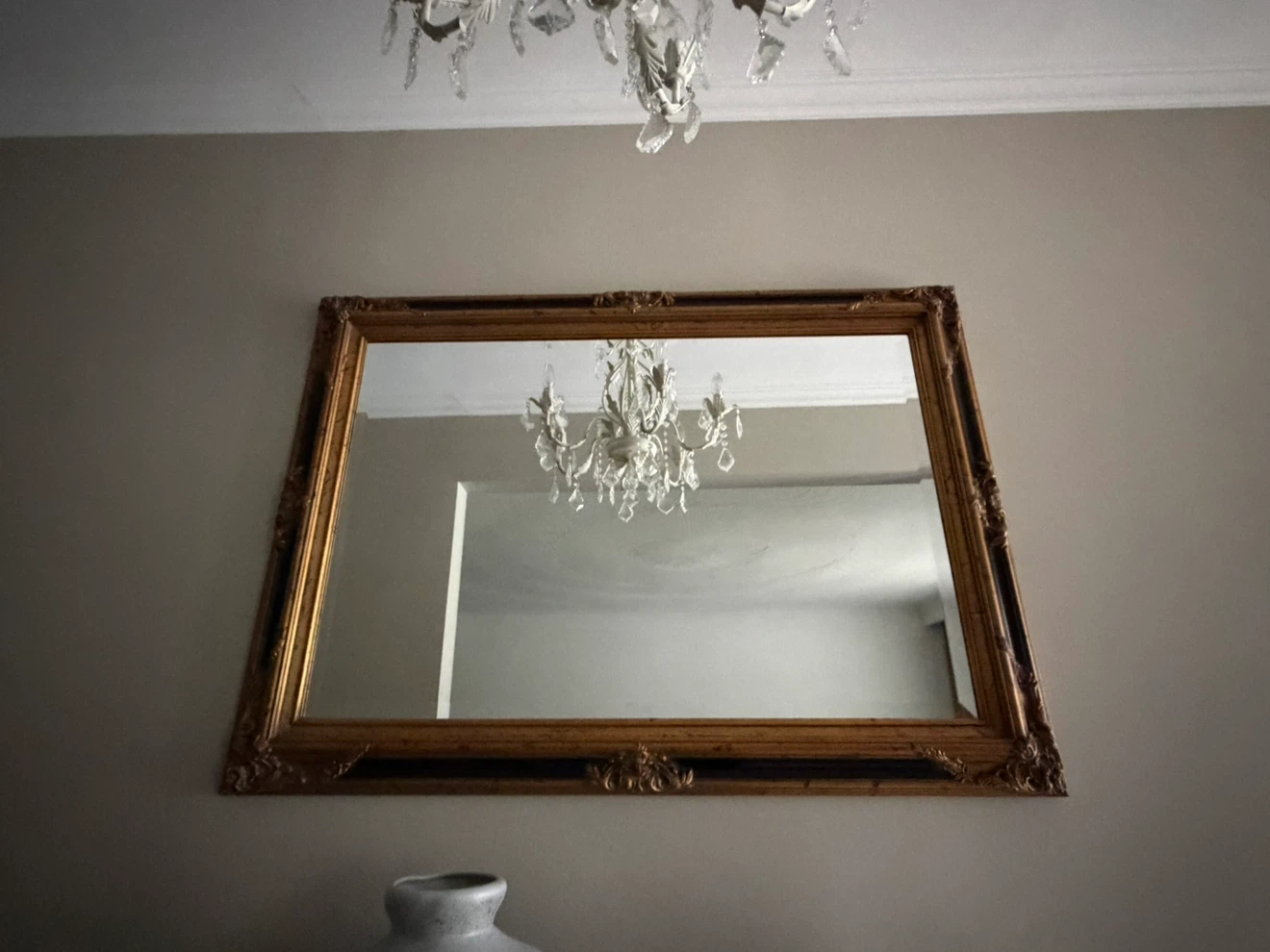 Ornate Gold Framed Mirror - photo 2