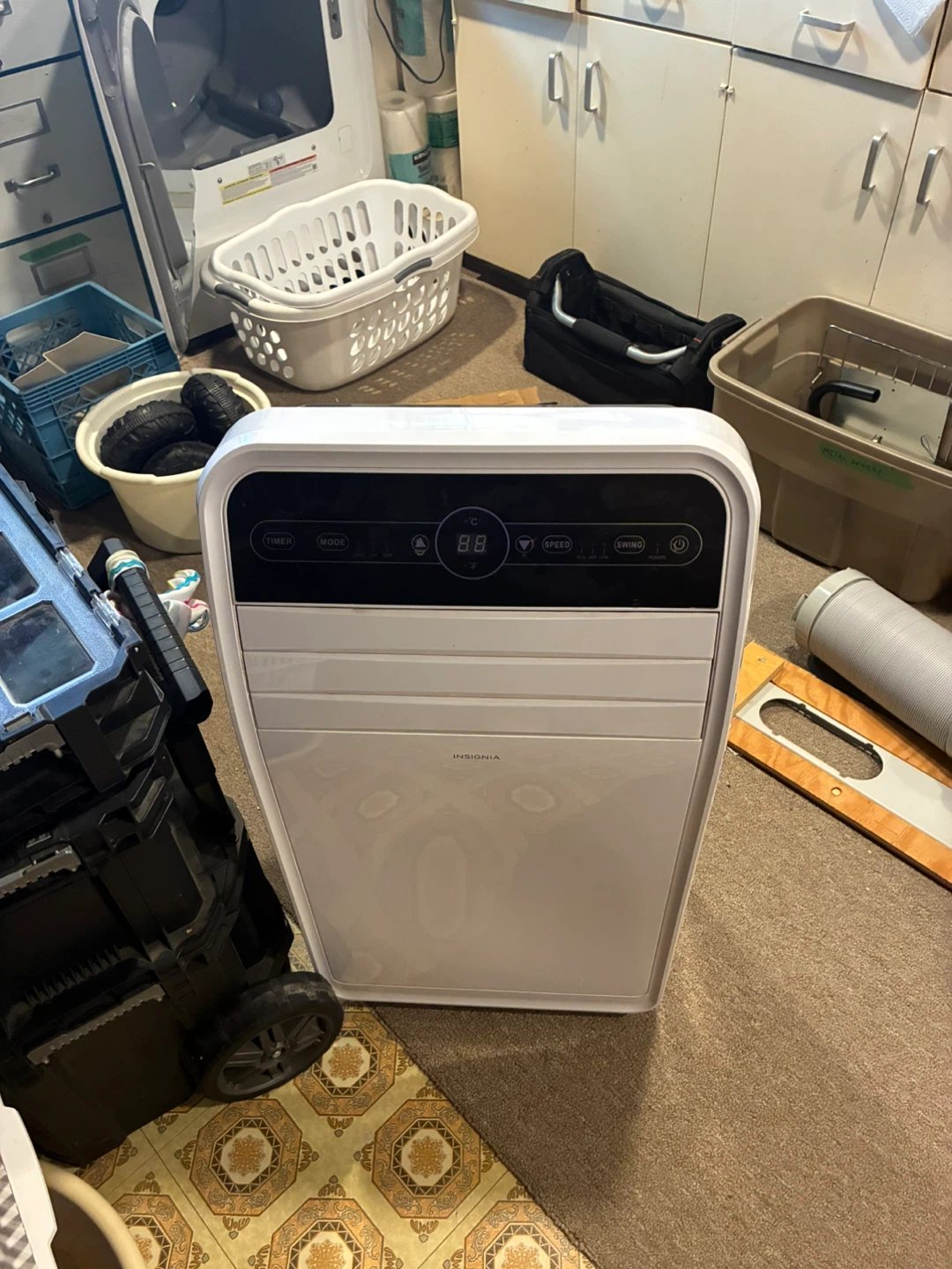 Portable Air Conditioner - insignia ns-ac14pwh9-c