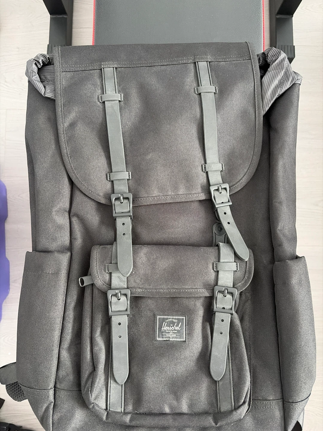 Herschel Little America Backpack Black BRAND NEW