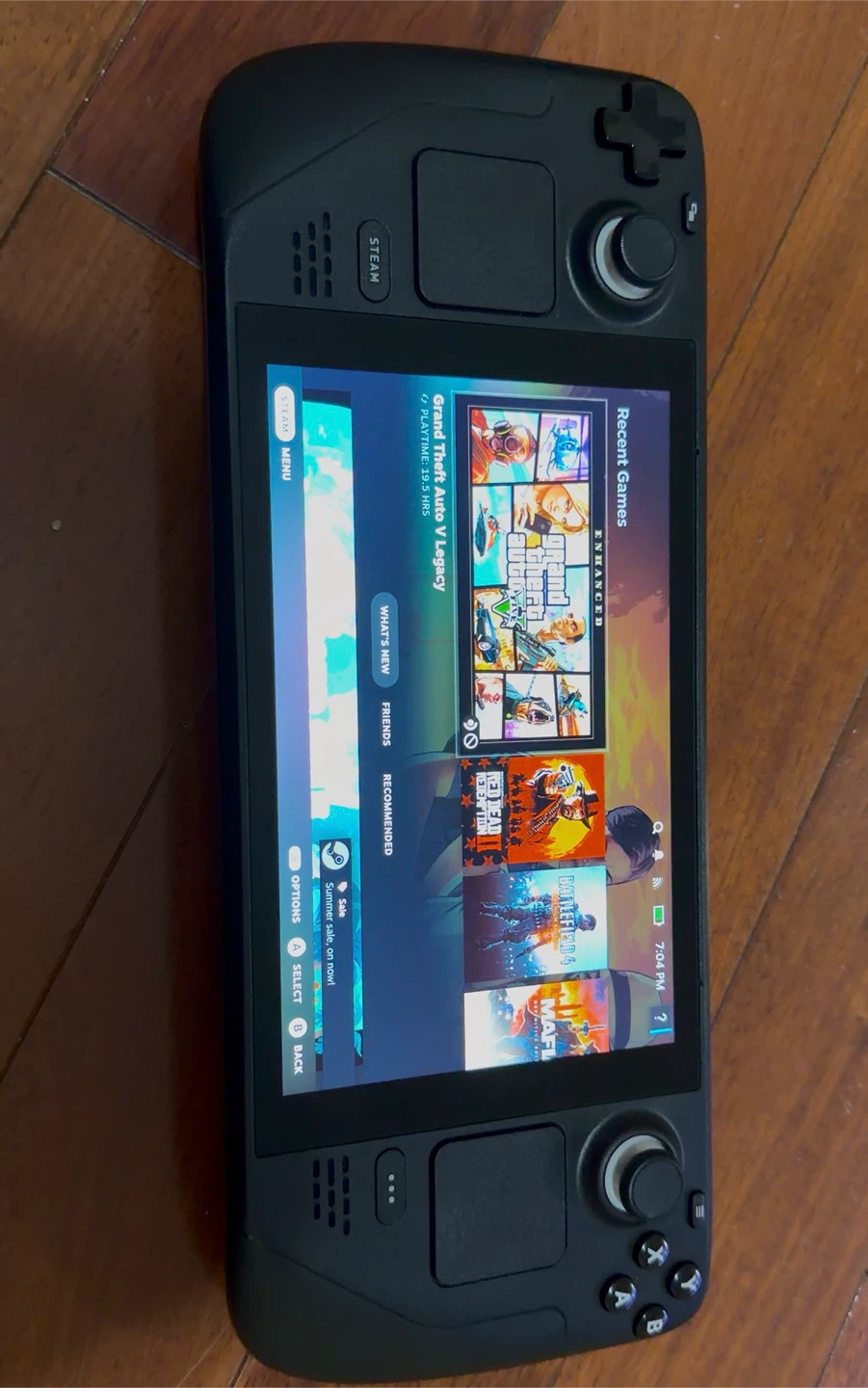 Valve steam deck 256GB LCD original - photo 5