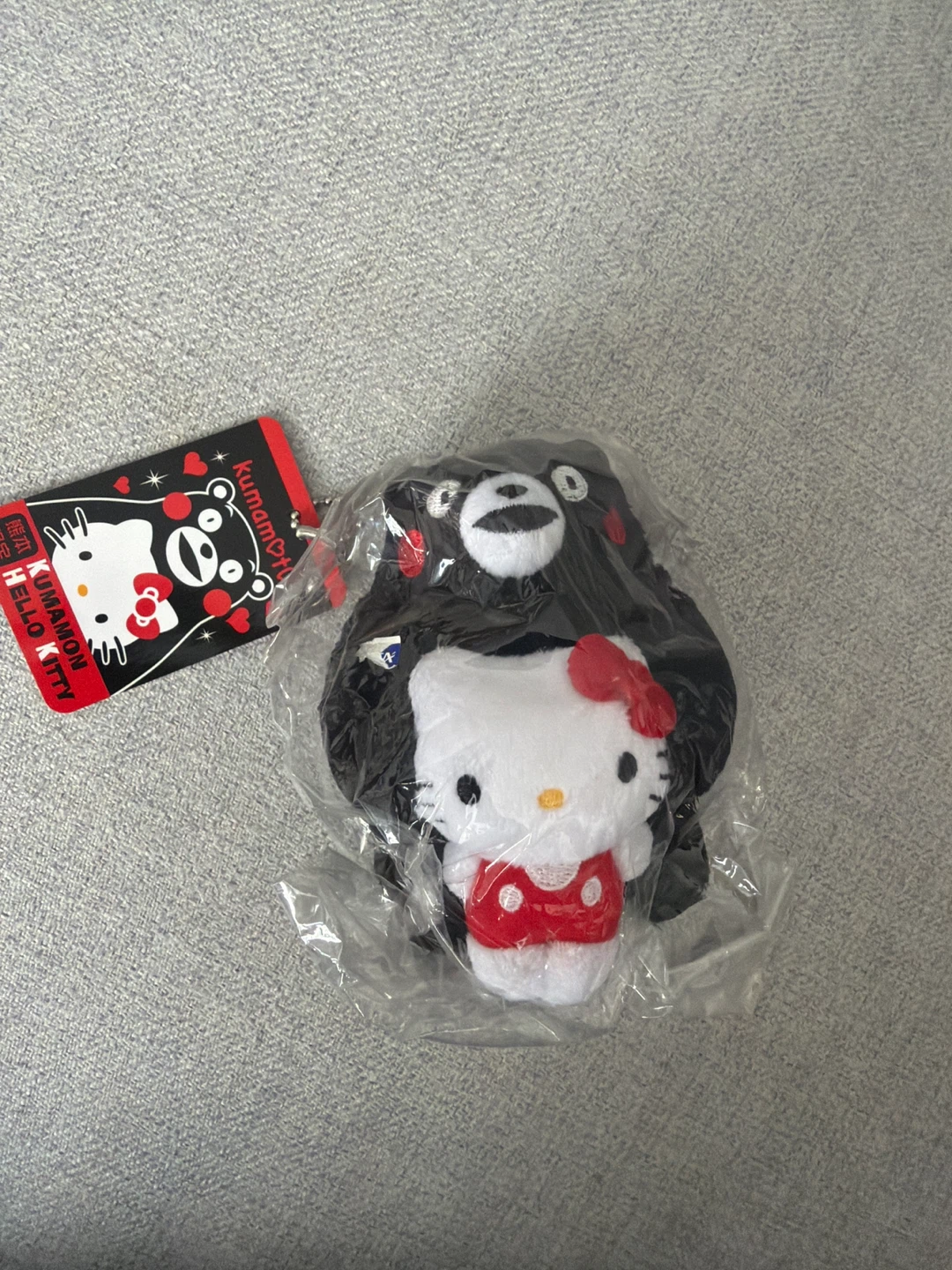 Sanrio x Kumamon Hello Kitty mascot