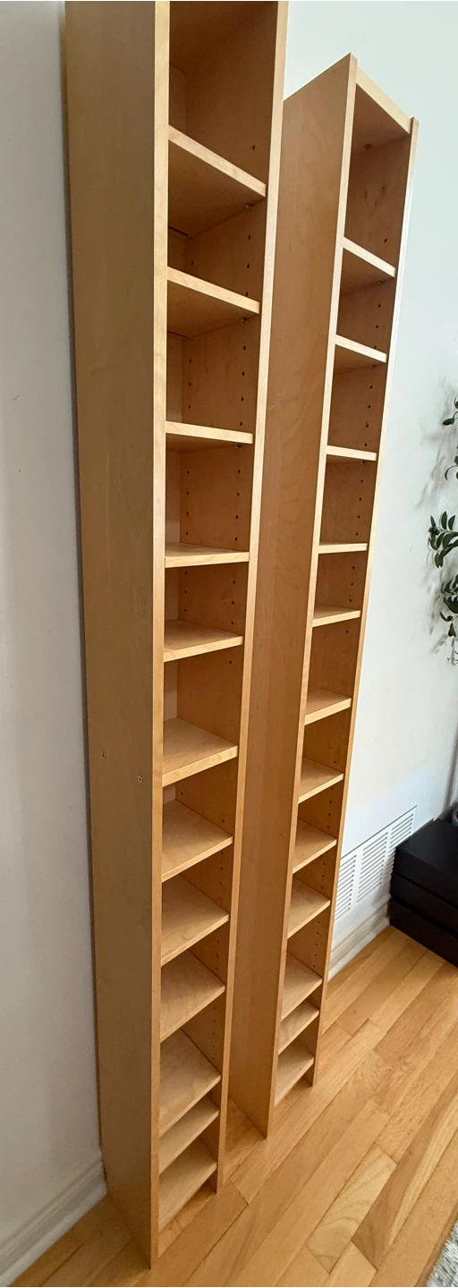 2 IKEA tall adjustable shelving units; bundle for the 2 units - photo 3