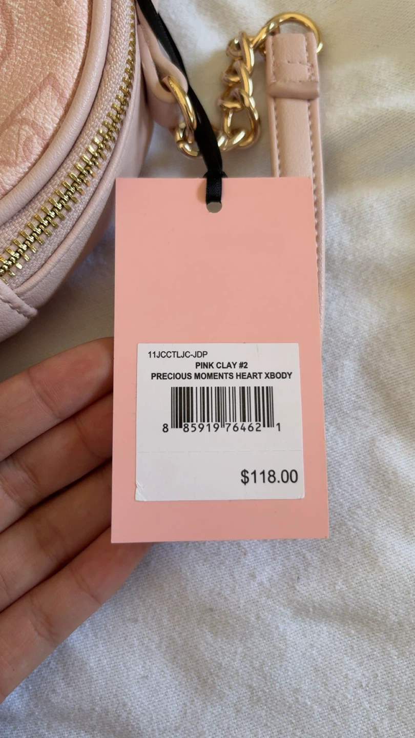 Juicy Couture Pink Heart Crossbody Bag - photo 3