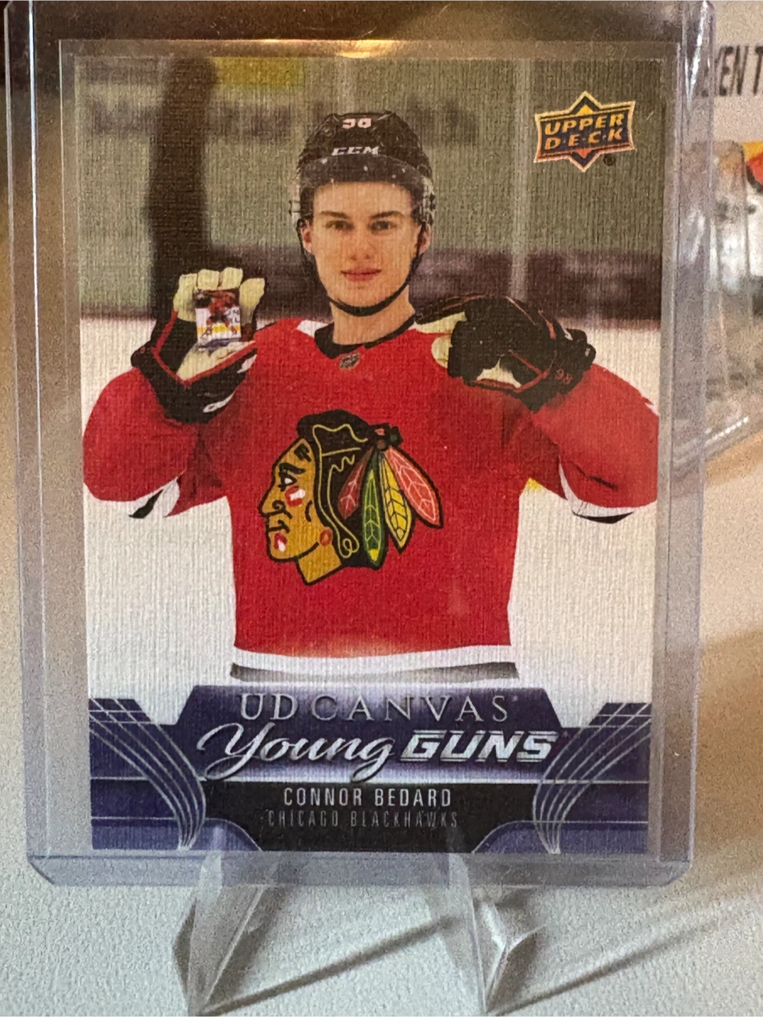 Upper Deck UD Canvas Young Guns Connor Bedard Hockey Card