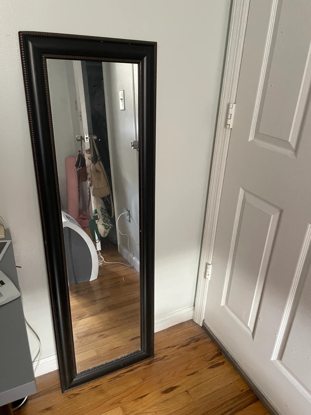 Tall, vintage mirror