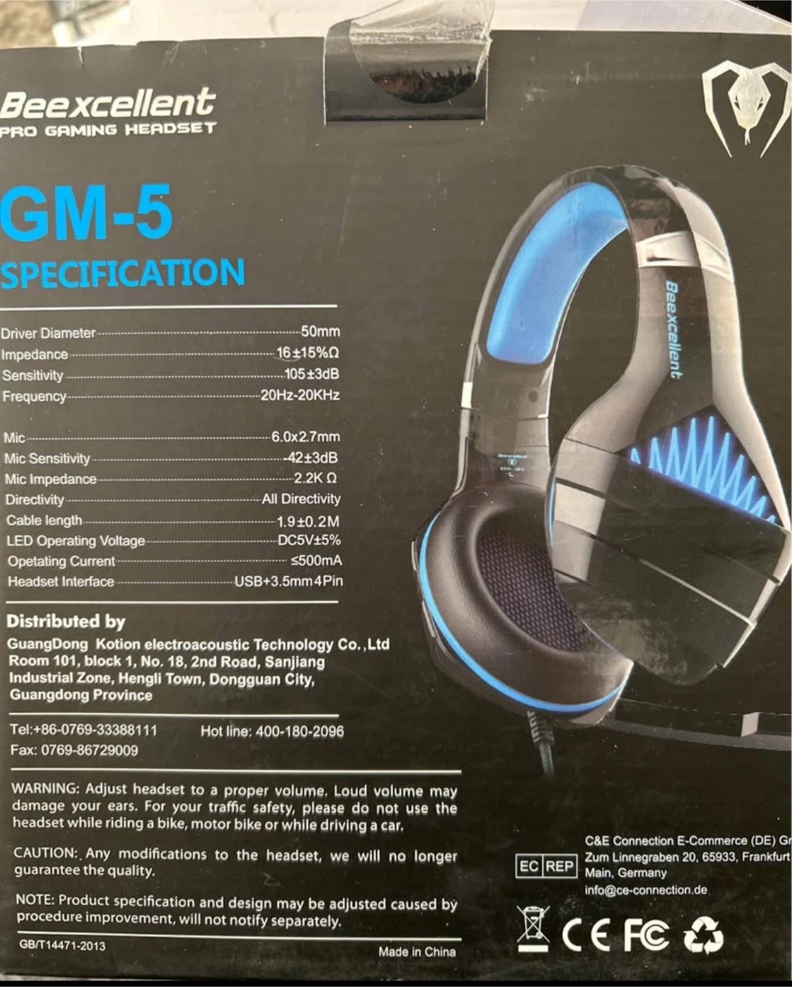 Beexcellent GM-5 Pro Gaming Headset with Mic - photo 3
