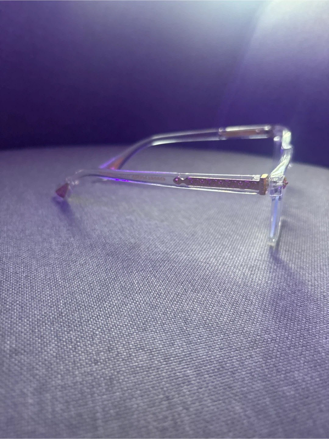Chrome heart glasses - photo 2