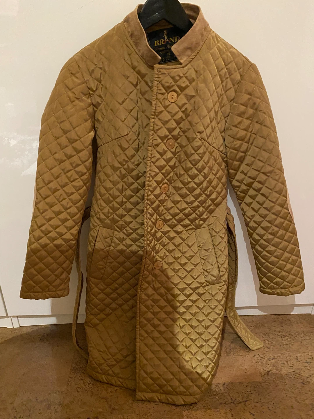Brand Quilted Coat