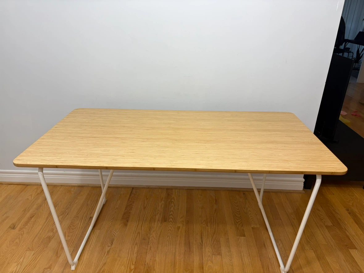 Working Table (Bamboo top) - photo 2