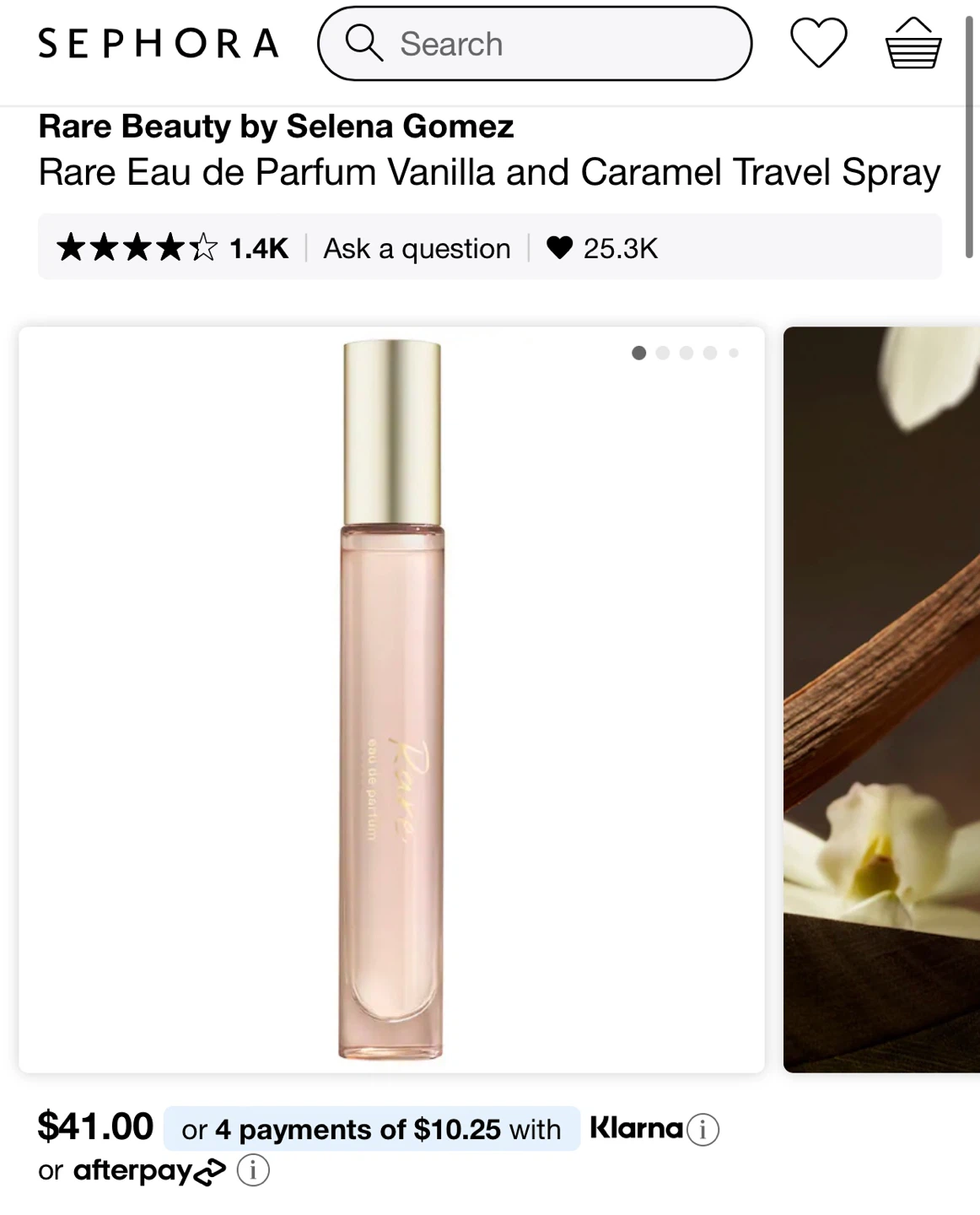 Rare Beauty 10ml by Selena Gomez eau de parfum Travel Spray - photo 2
