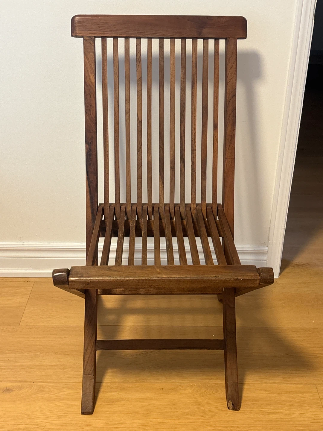 Solid Wood Folding Chair - photo 2