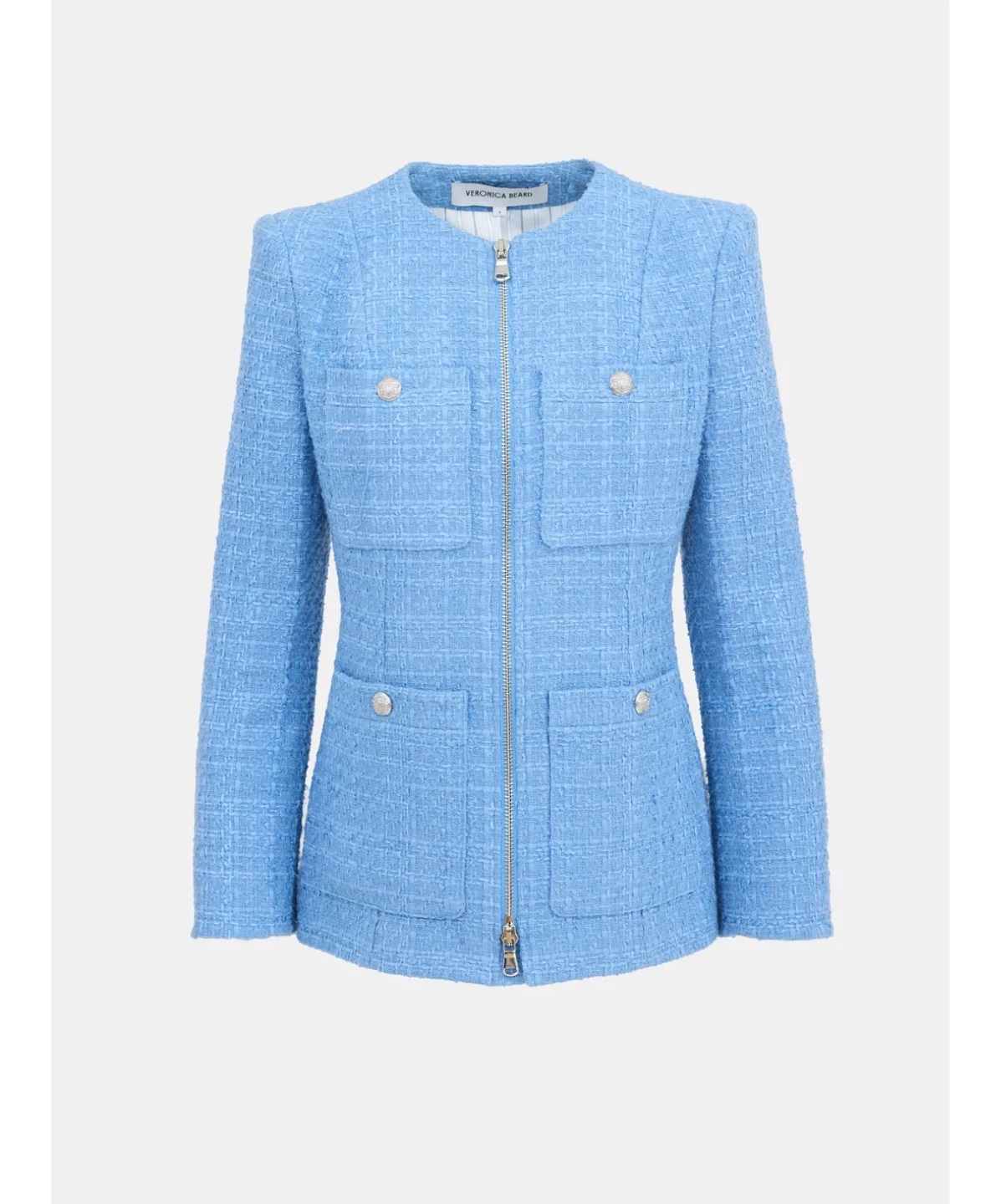 Veronica Beard Blue Tweed Blazer - photo 2