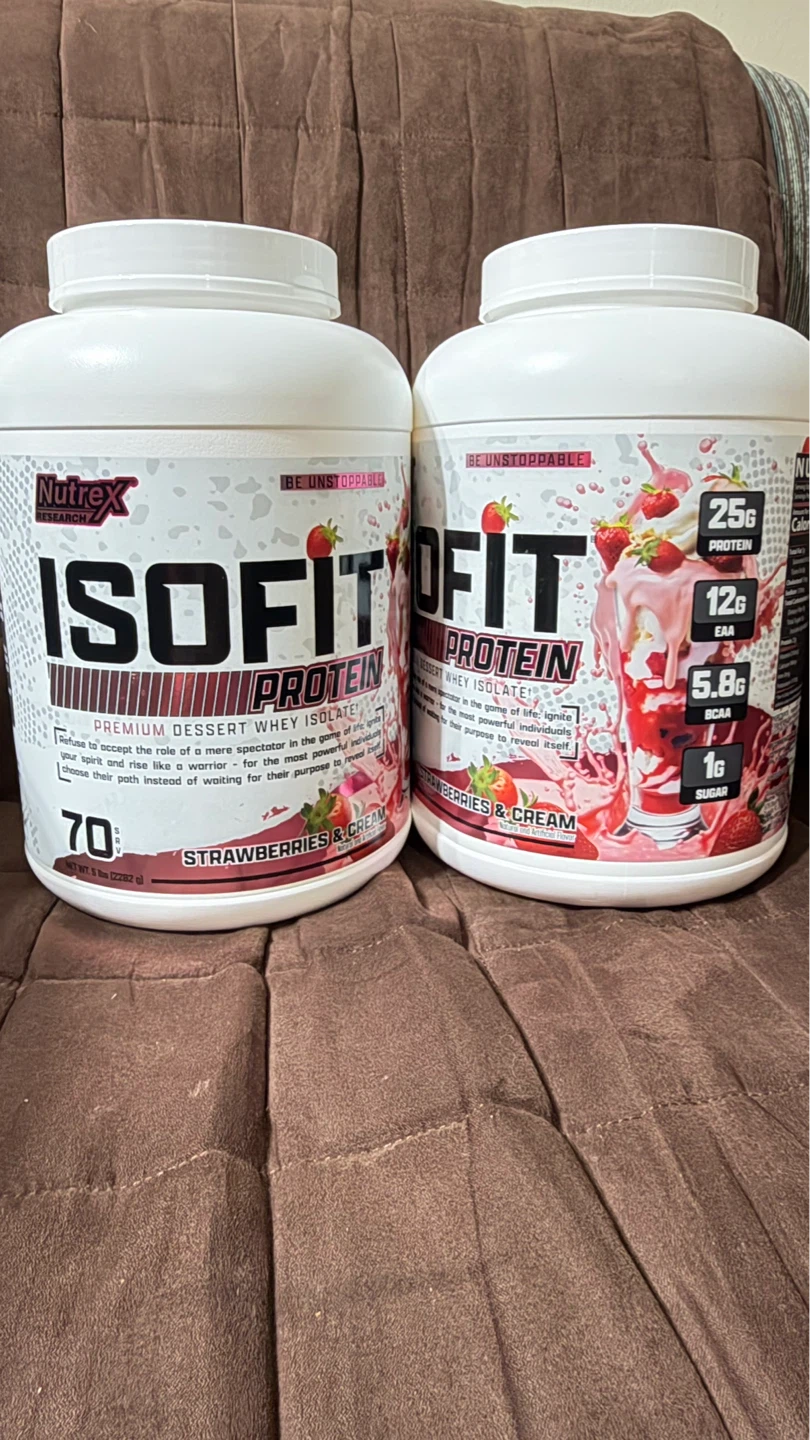 Nutrex Research IsoFit Protein Strawberries & Cream