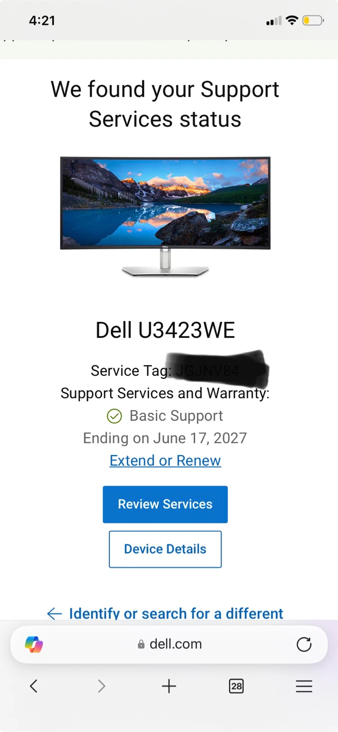 Dell U3423WE Brand New Unopened - photo 3
