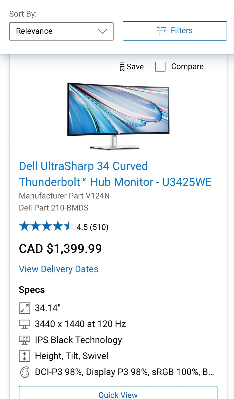 Dell U3423WE Brand New Unopened - photo 5