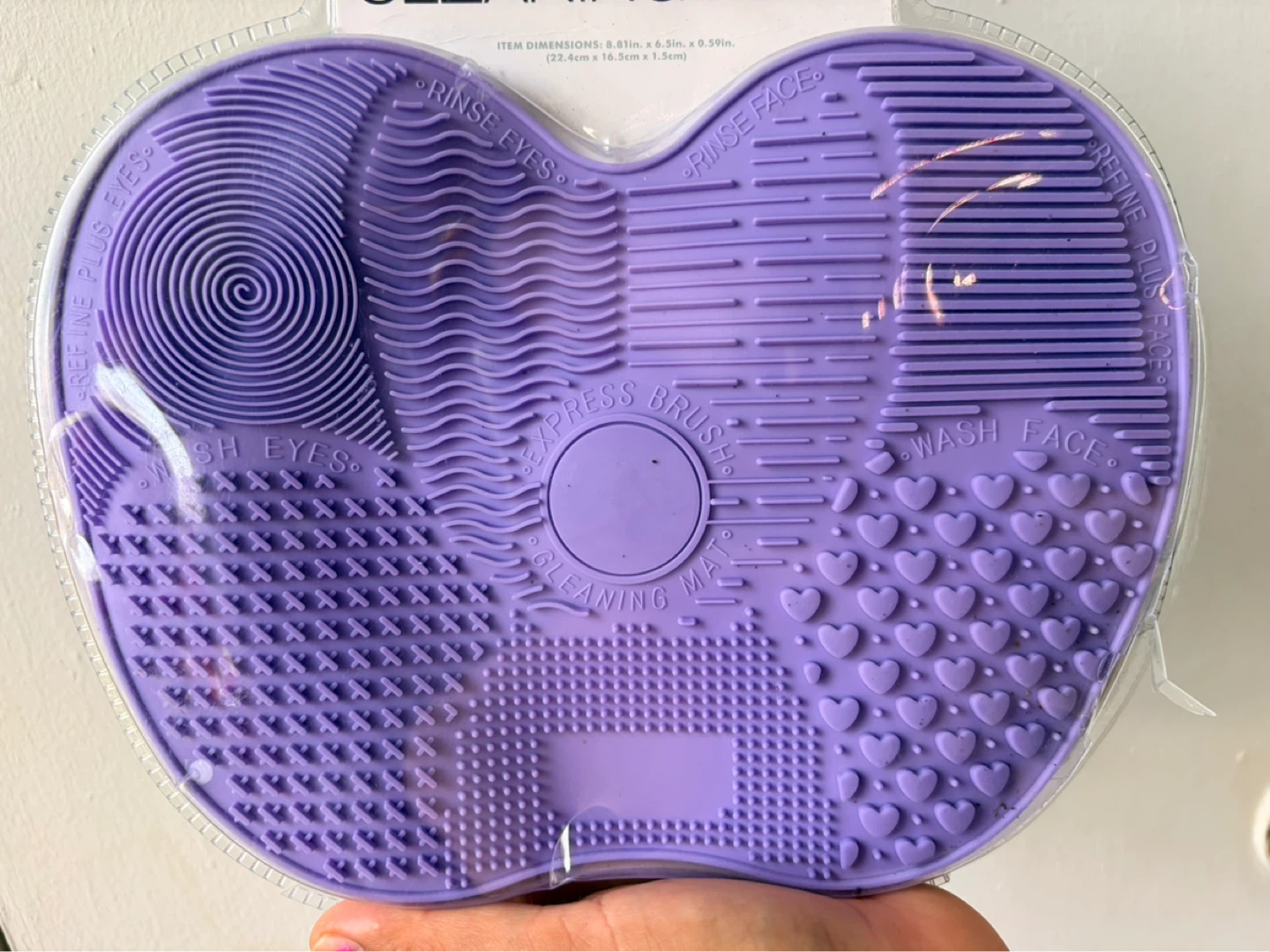 New make up brushes cleaning mat - photo 2