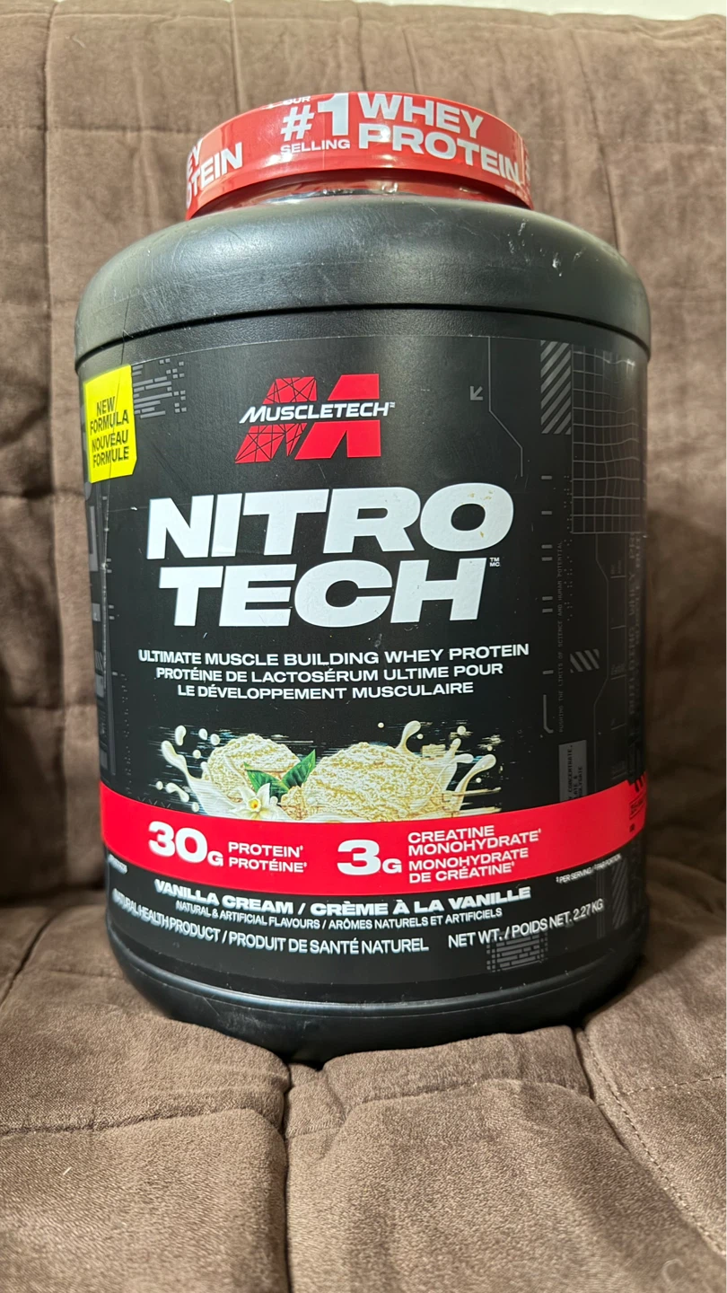 Muscletech Nitro Tech Vanilla Cream Whey Protein 2.27kg