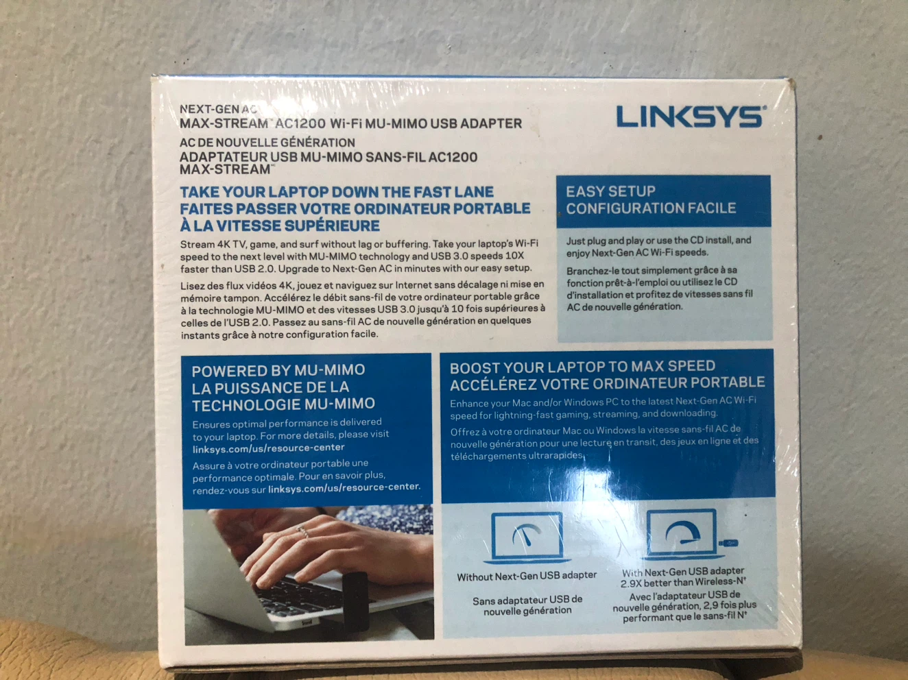 Linksys AC1200 Wi-Fi USB Adapter - photo 2