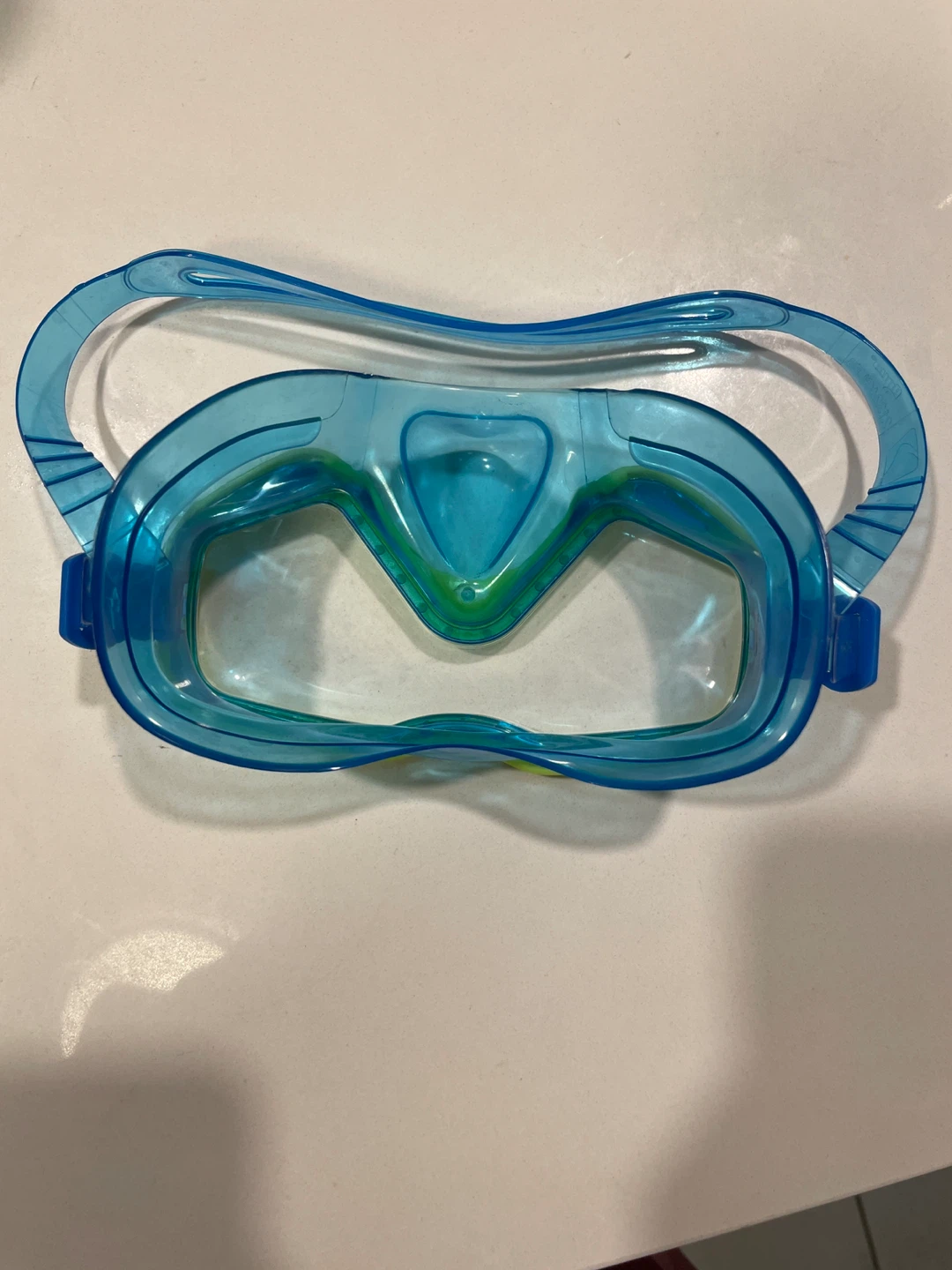Blue and Green Swim Goggles - photo 2