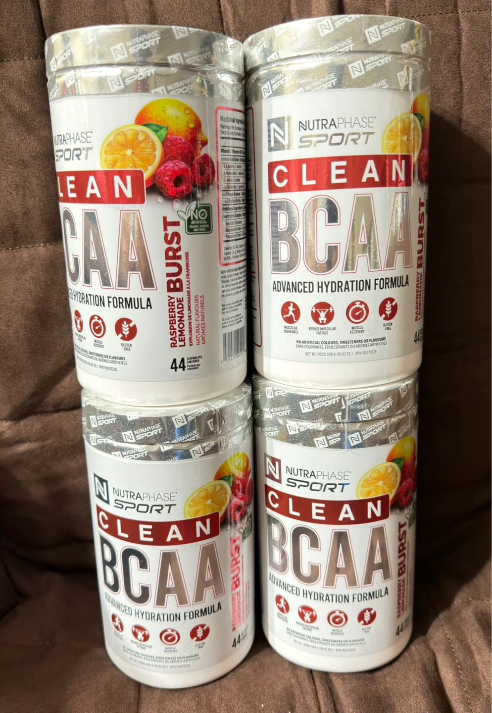 Nutraphase Sport Clean BCAA Raspberry Lemonade 44 Servings