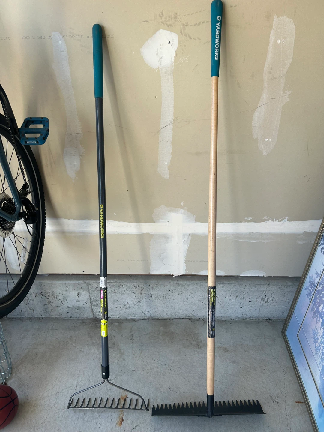 Yardworks Bow Rake and Landscape Rake
