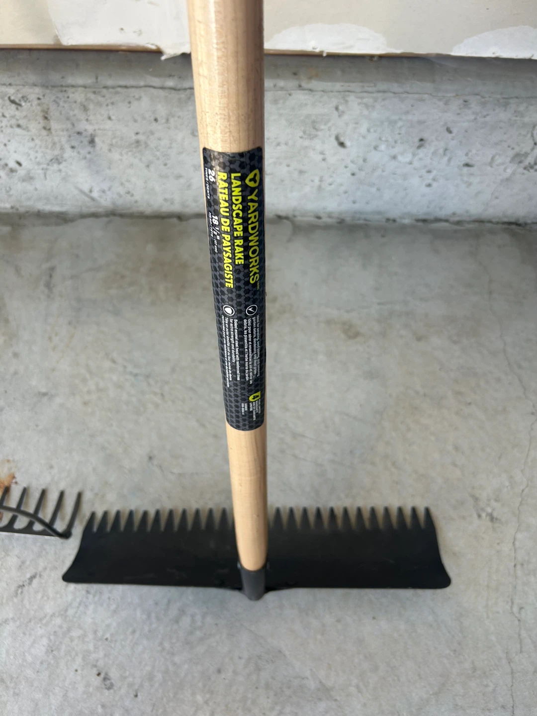 Yardworks Bow Rake and Landscape Rake - photo 2