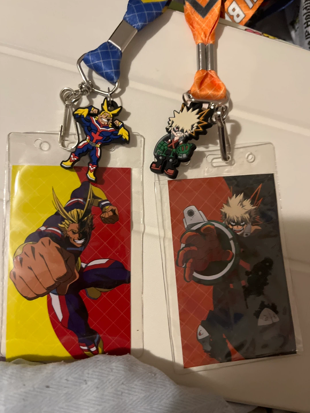 My Hero Academia Lanyard Set - All Might & Katsuki Bakugo