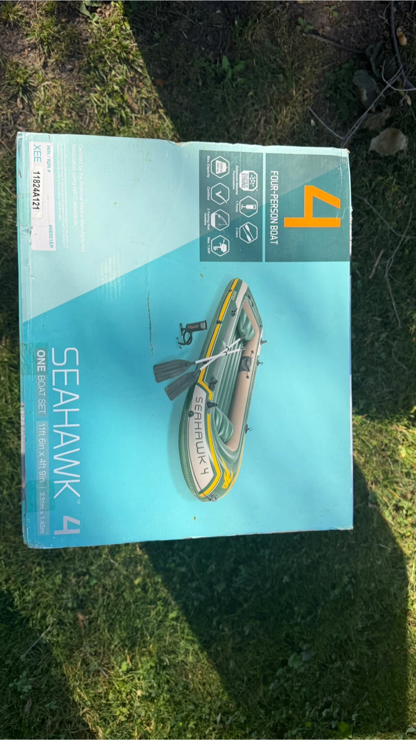 4 person inflatable boat