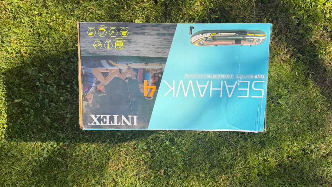 4 person inflatable boat - photo 2