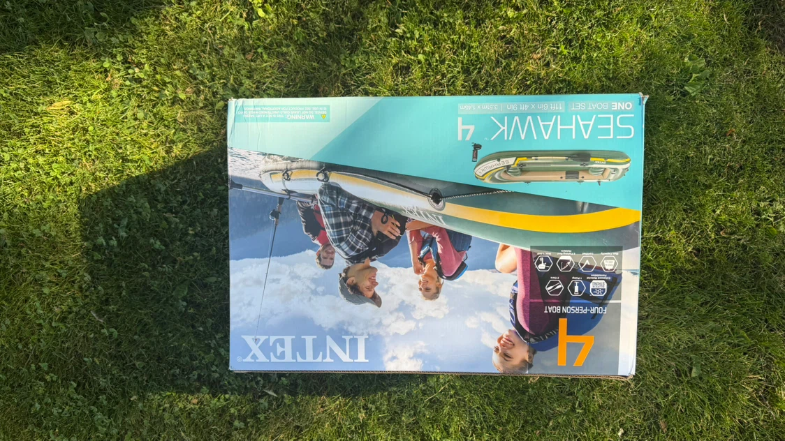 4 person inflatable boat - photo 3