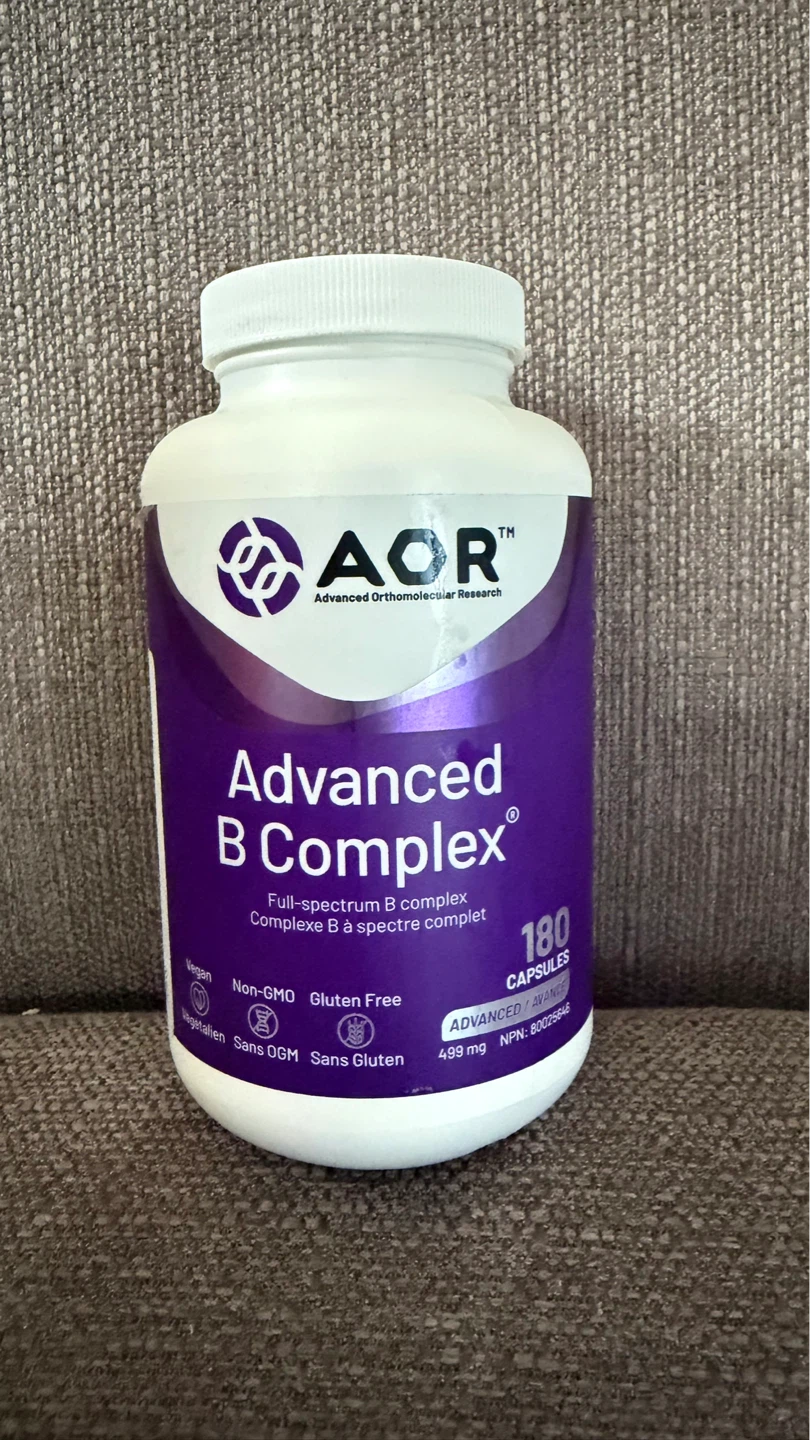 AOR Advanced B Complex 180 Capsules