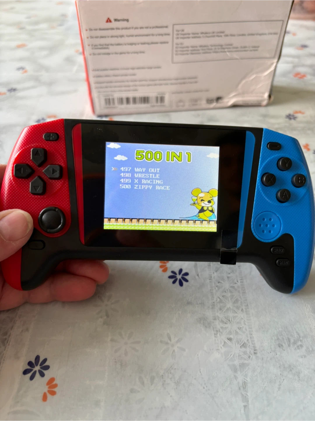 Retro Handheld Console – 500 Games - photo 4