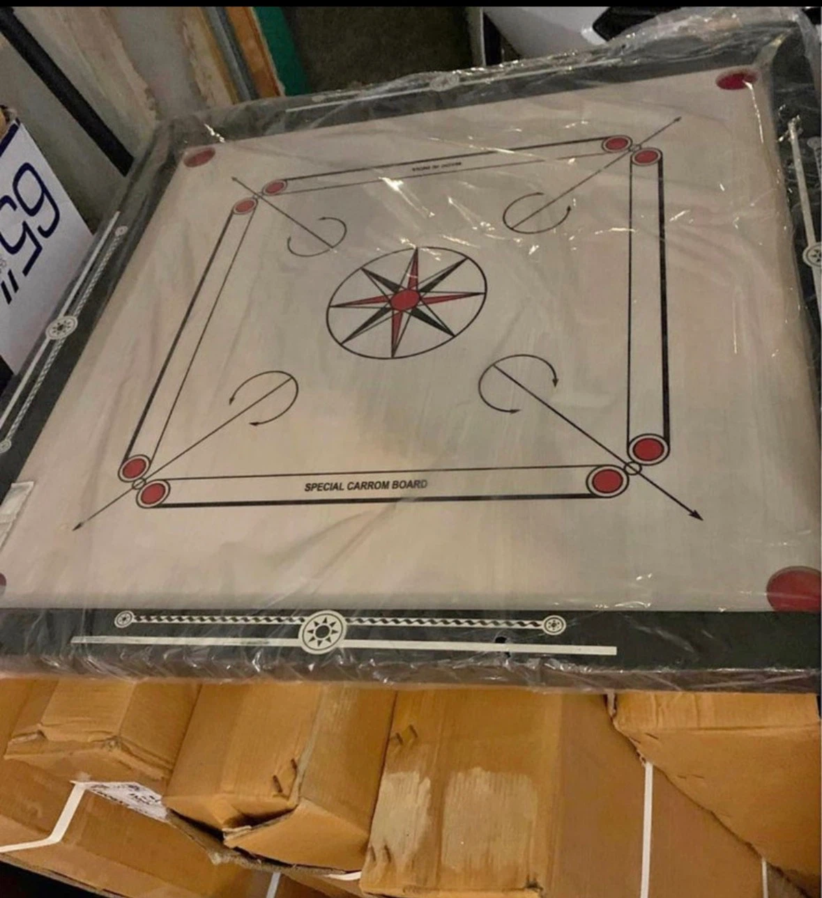 Special Carrom Board with free powder