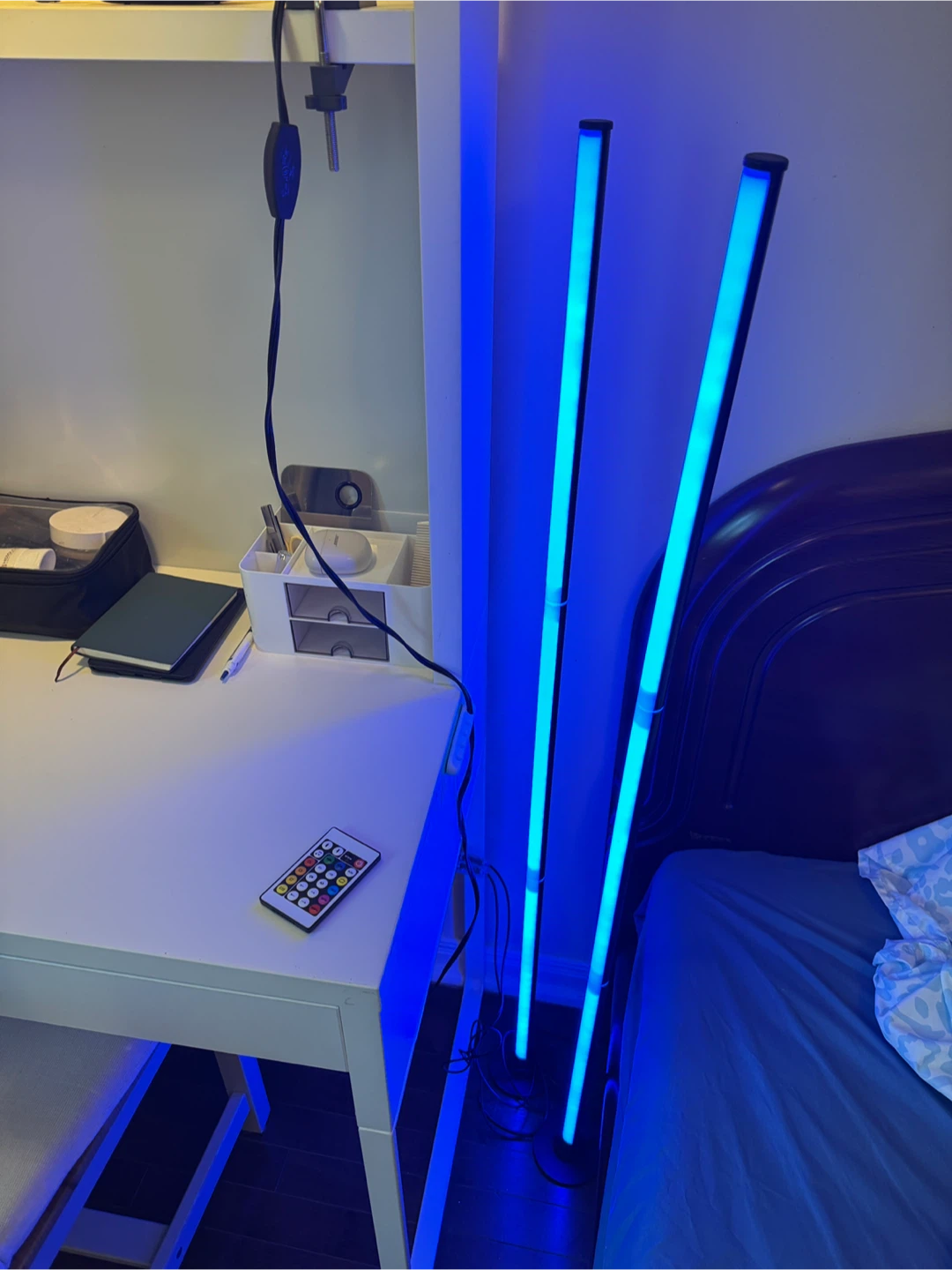 RGB Corner Floor Lamp with Remote