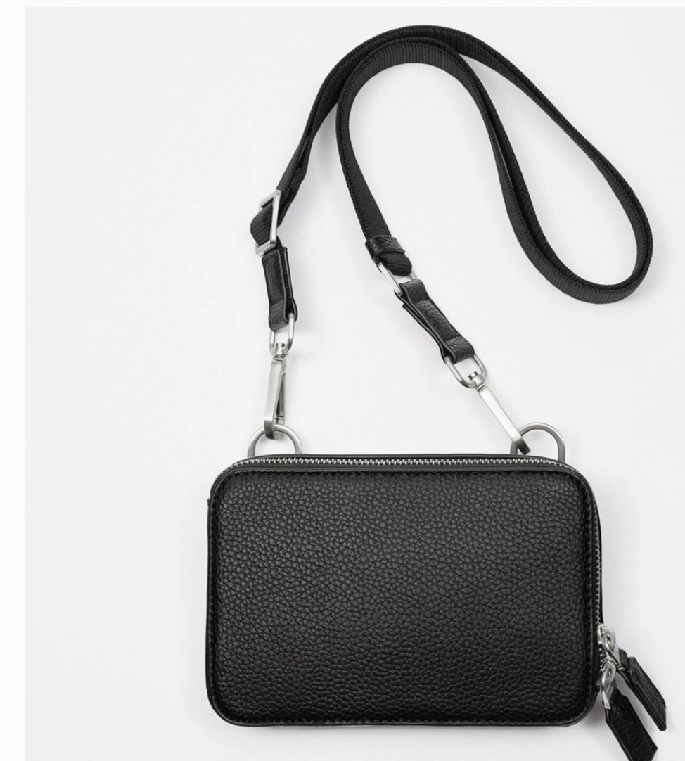 Zara Black Crossbody Bag