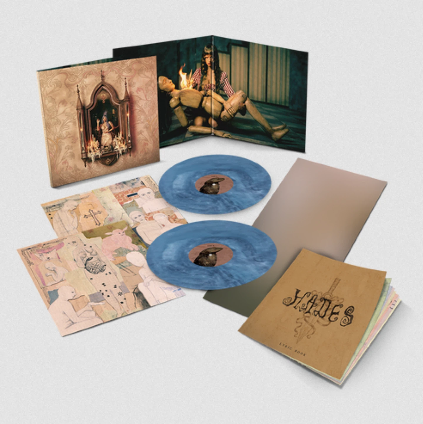 Melanie Martinez – Hades Aura Blue Limited 2LP Vinyl Sealed - photo 3